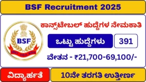 BSF Recruitment 2025
